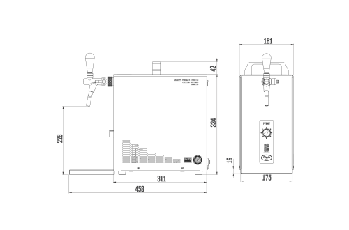 SPILLATORE PIGMY 25