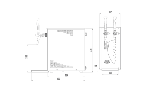 SPILLATORE  LUXURY - 2 VIE