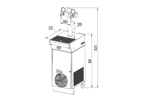 CWP300 Green Line engine - 2ways