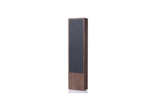Manopola in legno naturale con lavagnetta
