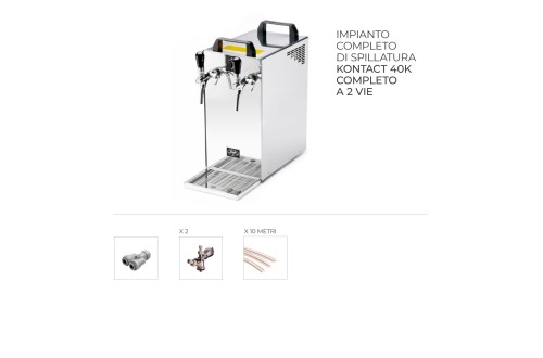 Impianto Spillatura Kontact  40k Completo a due Vie