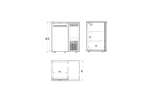 Banco Refrigerante DCL - 1