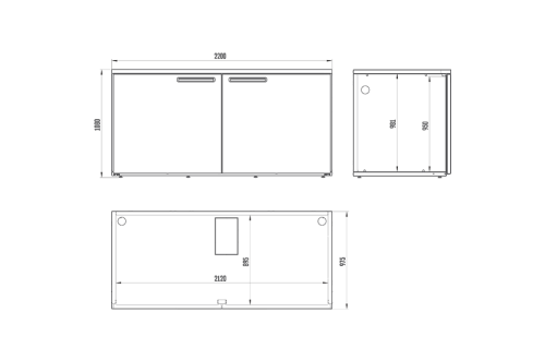 DKB - 10 Banco Refrigerante